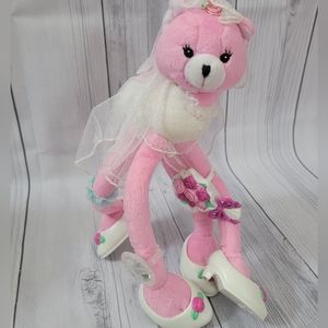 Barbie Mattel 2002 Bride Posable Cat Plush RARE